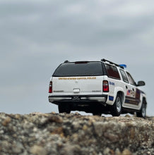 Load image into Gallery viewer, MK HEC 1:64 2003 White Suburban USCP Police SUV Model Diecast Metal Car New Collection
