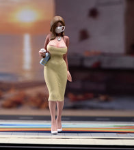 Load image into Gallery viewer, 1:24 Painted Figure Model Miniature Resin Diorama Young Woman Lady Sexy Beauty A
