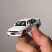 Load image into Gallery viewer, Mortal 1:64 White M3 E30 Coupe Evolution Sports Model Diecast Metal Car New Collection
