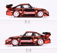 Load image into Gallery viewer, FS 1:64 Fast Speed Red RWB 993 GT Racing Sports Model Diecast Metal Car New Collection
