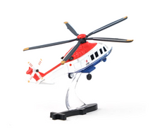Load image into Gallery viewer, XCARTOYS 1:210 Military AW139 Helicopter Model Diecast Metal New Collection
