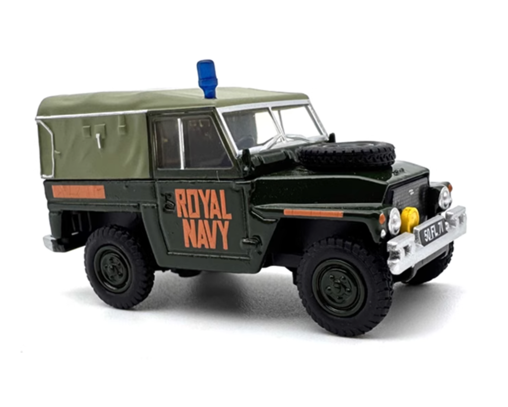 1:76 Military Royal Navy Land Rover ORV Model Diecast Metal Car New Collection