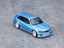 Load image into Gallery viewer, Mortal 1:64 HEC Blue Altezza Wagon Trailer Sport Model Diecast Metal Car New Collection
