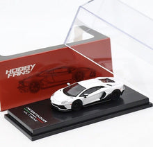 Load image into Gallery viewer, HF 1:64 White LP780-4 Super Racing Sports Model Diecast Metal Car New
