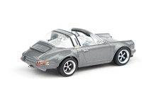 Load image into Gallery viewer, Poprace 1:64 Grey Singer 964 Targa Racing Sports Model Diecast Metal Car New Collect
