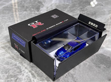Load image into Gallery viewer, BZMW 1:64 Blue Skyline GTR R34 NISMO Z-Tune Sports Model Diecast Resin Car New Collection
