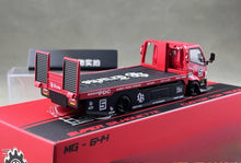 Load image into Gallery viewer, MG 1:64 Red H300 Flatbed Trailer Custom Tow Truck Model Diecast Metal Car New Collection

