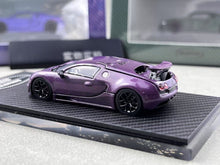 Load image into Gallery viewer, Mortal 1:64 Purple Carbon Veyron SS Sports Model Diecast Metal Car New Collection

