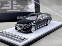 Load image into Gallery viewer, Mortal 1:64 Black CLS63 4matic Sedan Sports Model Diecast Metal Car New Collection
