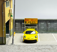 Load image into Gallery viewer, MINIGT 1:64 Yellow 911 GT3 Racing Sports Model Diecast Metal Car #565 New
