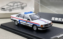 Load image into Gallery viewer, RM 1:64 White 100 C3 Police Classic Sedan Model Diecast Metal Car New Collection
