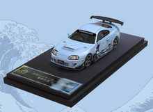 Load image into Gallery viewer, TM 1:64 KANAGAWA VW T1 GR86 A80 Supra Trailer Sports Model Diecast Metal Car
