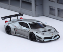 Load image into Gallery viewer, Star 1:64 Grey 458 GT LBWK Racing Sports Model Diecast Metal Car New
