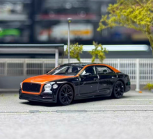 Load image into Gallery viewer, MINIGT 1:64 Orange Black Bentley Flying Spur Sport Model Diecast Metal Car New Collection
