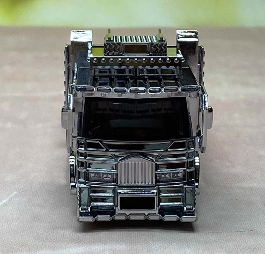 MT 1:64 Silver Dekotora Flatbed Tow Truck Sports VIP Model