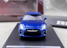 Load image into Gallery viewer, MH 1:64 Blue JDM Skyline GTR R35 Nismo Sports Model Diecast Metal Car New Collection
