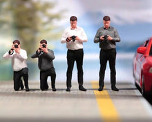 Load image into Gallery viewer, 1:64 Painted Figure Model Miniature Resin Diorama Sand Camera Man Photographer New Collection
