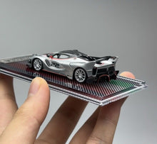Load image into Gallery viewer, U2 1:64 Silver FXX-K EVO #22 Super Racing Sports Model Diecast Resin Car New Collection
