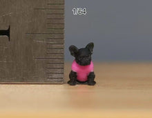 Load image into Gallery viewer, 1:64 Painted Figure Model Miniature Resin Diorama Sand Cute Pet Puppy Dot Toy
