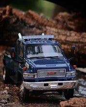 Load image into Gallery viewer, GOC 1:64 Blue Police Topkick C4500 Pickup Truck Model Diecast Metal Car New Collection
