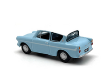 Load image into Gallery viewer, 1:76 Light Blue Ford Anglia Classic Model Diecast Metal Car BN
