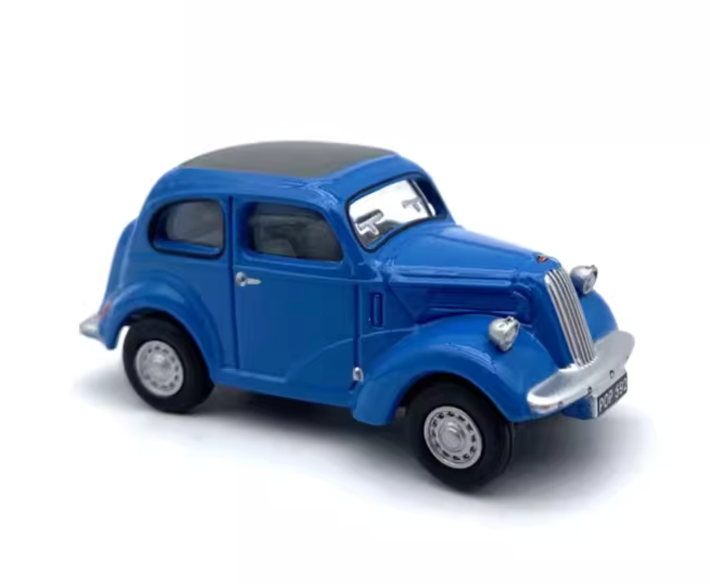 1:76 1953 Blue 103E Popular Classic Vintage Model Diecast Metal Car New Collection
