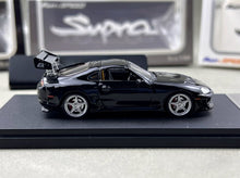 Load image into Gallery viewer, FS 1:64 Black Supra A80 Targa Convertible Sports Model Diecast Metal Car New Collection
