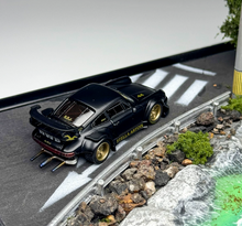 Load image into Gallery viewer, AR 1:64 Black RWB 930 Classic Sports Open Model Diecast Metal Car New Collection
