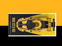 Load image into Gallery viewer, TM 1:64 992 GT3 RS Roof Box Figure Racing Sports Model Diecast Metal Car New Collection

