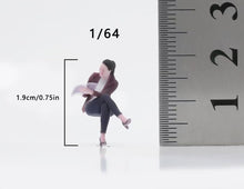 Load image into Gallery viewer, 1:64 Painted Figure Model Miniature Resin Diorama Toy Office Lady Business Woman
