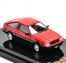 Load image into Gallery viewer, HJ64 1:64 Red Corolla Levin AE86 Sports Model Diecast Metal Car New Collection
