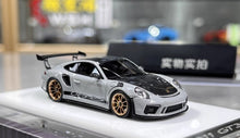 Load image into Gallery viewer, 1:64 CL Gray 911 GT3 RS 991.2 Racing Sports Model Diecast Resin Car New Collection
