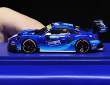 Load image into Gallery viewer, AR 1:64 Blue 911 GT3 R 2025 Macau #911 Sports Model Diecast Metal Car New Collection
