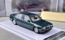 Load image into Gallery viewer, DCM 1:64 Green 1998-01 E38 L7 728il Luxury Sedan Model Diecast Metal Car New Collection
