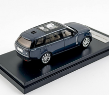Load image into Gallery viewer, LCD 1:64 Blue 2022 Range Rover Luxury SUV Sports Model Diecast Metal Car New Collection
