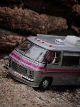Load image into Gallery viewer, MK 1:64 Pink APA GMC Motor Home Road Trip RV Van Model Diecast Resin Car New Collection
