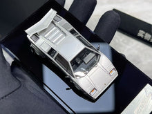 Load image into Gallery viewer, Deepmaker 1:64 Silver Countach LP5000s Sports Model Diecast Resin Car New Collection
