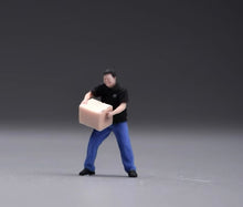 Load image into Gallery viewer, 1:64 Painted Figure Model Miniature Resin Diorama Toy Sand Carrier Workers Set
