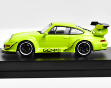 Load image into Gallery viewer, XF 1:64 Green RWB 993 Racing Sports Classic Diecast Model Metal Car New Collection
