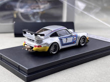 Load image into Gallery viewer, SW 1:64 Matte Silver RWB 964 #7 Classic Sports Model Diecast Metal Car New Collection
