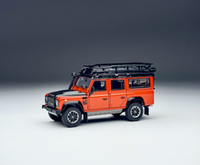 Load image into Gallery viewer, AR 1:64 Orange 2015 Defender 110 ORV SUV Sports Model Diecast Metal Car New Collection
