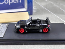 Load image into Gallery viewer, SH 1:64 Black LBWK Copen GTR Convertible Sports Model Diecast Metal K Car New
