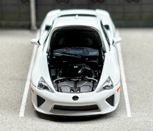 Load image into Gallery viewer, FH 1:64 White LFA Coupe Racing Sports Model Diecast Metal Car New Collection
