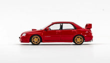 Load image into Gallery viewer, 1:64 Furuya Red Impreza WRX STI VIII 8 Sedan Sport Model Diecast Metal Car
