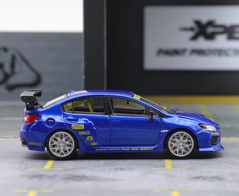 TM 1:64 JDM Subaru Impreza WRX STI 11th Racing Sports Model