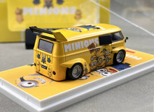 Load image into Gallery viewer, CC 1:64 Yellow VW T1 Mini Van Widebody Sports Model Diecast Metal Car New Collection
