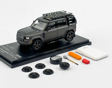 Load image into Gallery viewer, ARBox 1:64 Gray 2023 Defender 110 V8 SUV ORV Sport Model Diecast Metal Car New Collection
