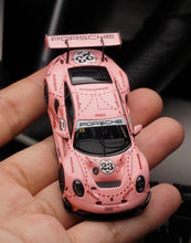 Load image into Gallery viewer, SR 1:64 Pink 911 992 GT3 RS #23 Racing Sports Model Diecast Metal Car New Collection
