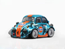 Load image into Gallery viewer, DK 1:64 Plating Blue Beetle Widebody Cute Q Sports Model Diecast Metal Car New Collection
