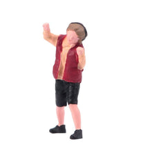 Load image into Gallery viewer, 1:64 Painted Figure Model Miniature Resin Diorama Sand Casual Man Woman Beauty
